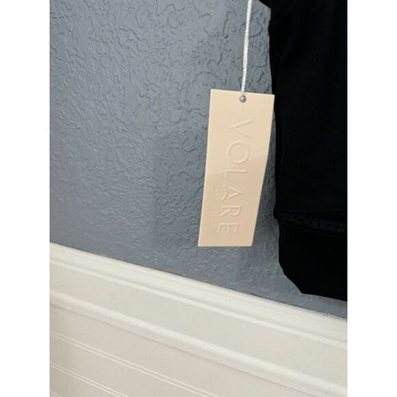 Volare Fitness Limited Edition Mesh To Be collection Black Skirt & Tank Set - Picture 12 of 16